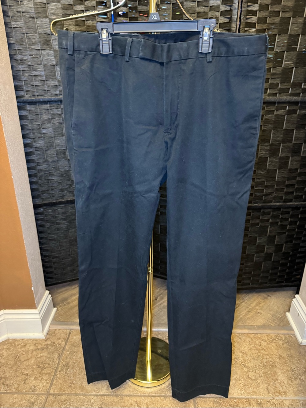 Polo Men's Black Dress Pants